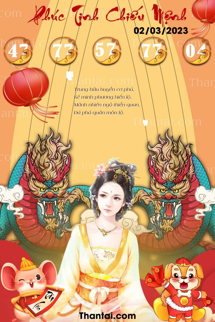 Phúc Tinh Chiếu Mệnh 15/02/2023