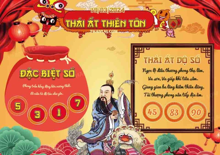 Thái Ất Thiên Tôn 04/03/2024