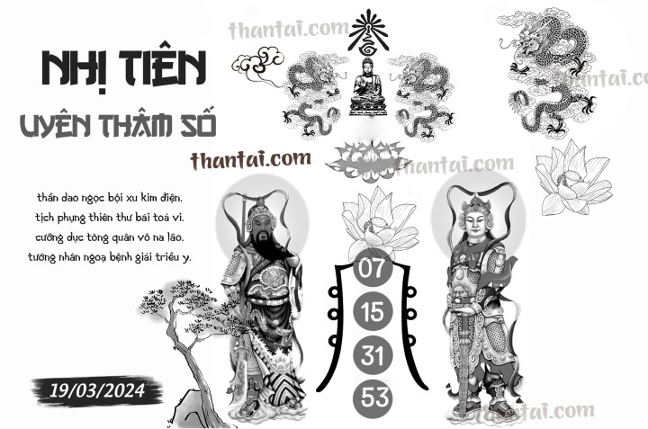 NHỊ TIÊN UYÊN THÂM SỐ 04/03/2024