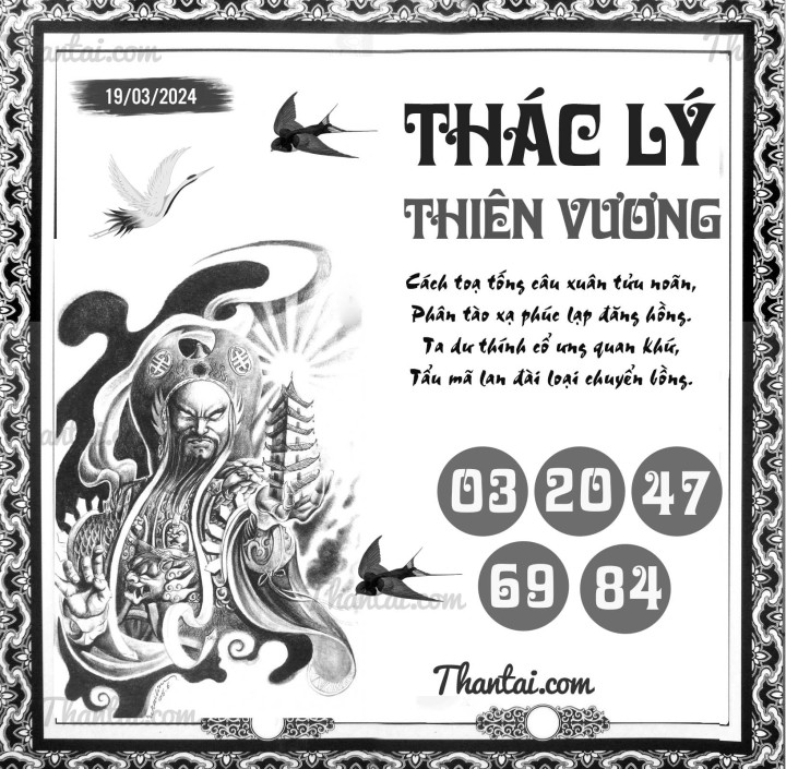 THÁC LÝ THIÊN VƯƠNG 04/03/2024