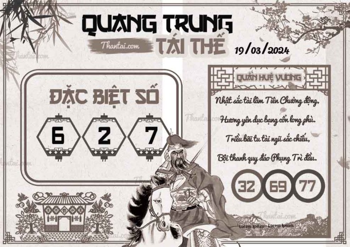 QUANG TRUNG TÁI THẾ 04/03/2024
