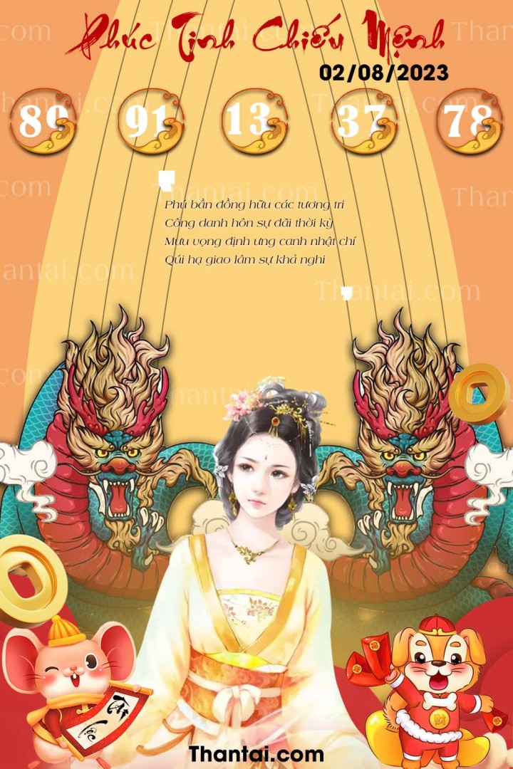 Phúc Tinh Chiếu Mệnh 18/07/2023