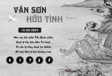 VÂN SƠN HỮU TÌNH 19/03/2024