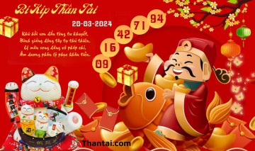 Bí Kíp Thần Tài 20/03/2024