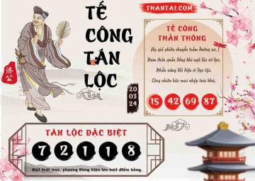 Tế Công Tán Lộc 20/03/2024