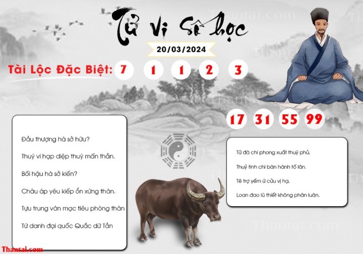 TỬ VI SỐ HỌC 05/03/2024