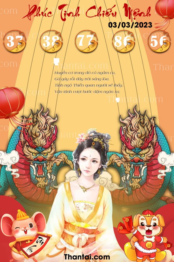Phúc Tinh Chiếu Mệnh 16/02/2023