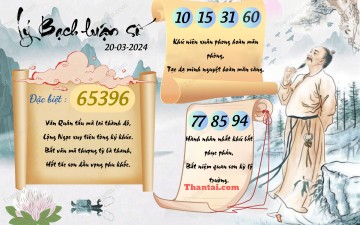 Lý Bạch Luận Số 20/03/2024