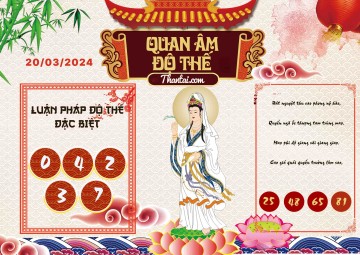 Quan Âm Độ Thế 20/03/2024