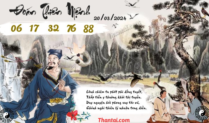 Đoán Thiên Mệnh 05/03/2024