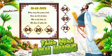 THIÊN MỆNH ANH HÙNG 20/03/2024