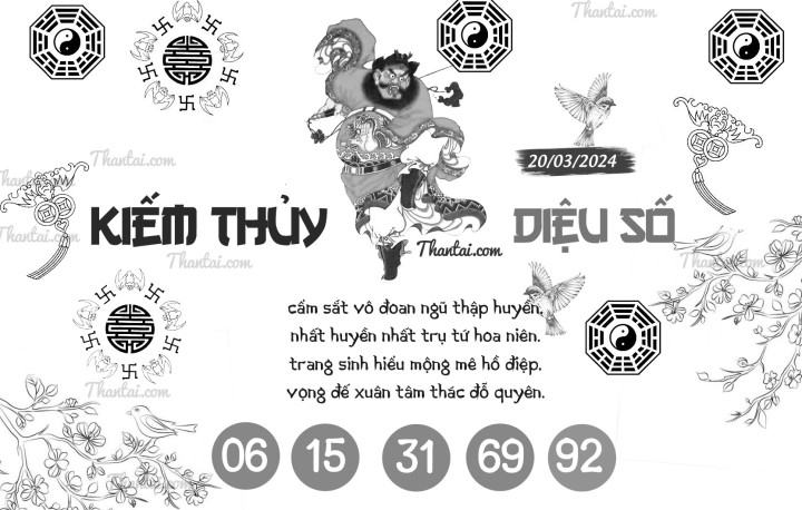 KIẾM THỦY DIỆU SỐ 05/03/2024