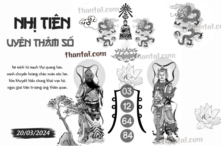 NHỊ TIÊN UYÊN THÂM SỐ 05/03/2024