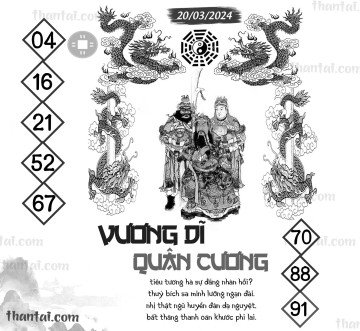 Vương Dĩ Quân Cương 20/03/2024