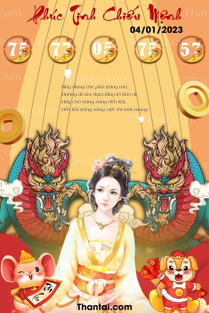 Phúc Tinh Chiếu Mệnh 01/01/2023