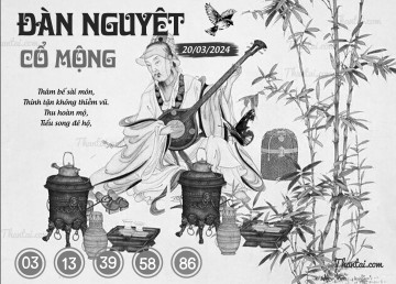 ĐÀN NGUYỆT CỔ MỘNG 20/03/2024