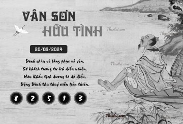 VÂN SƠN HỮU TÌNH 20/03/2024