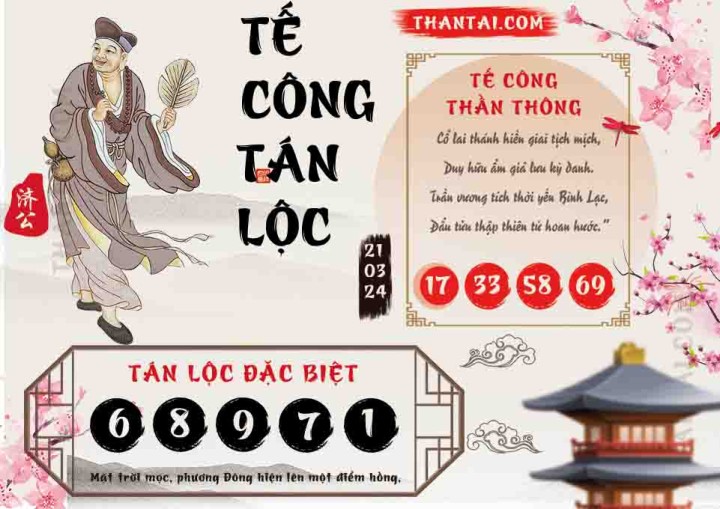Tế Công Tán Lộc 06/03/2024