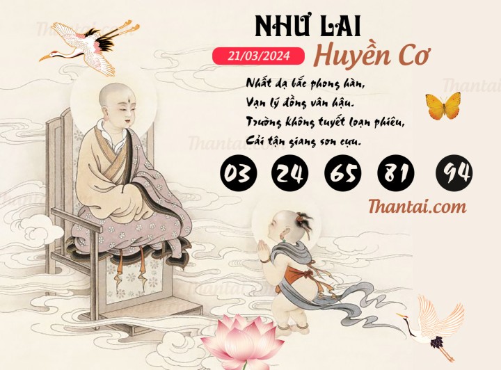 NHƯ LAI HUYỀN CƠ 06/03/2024