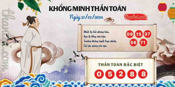 Khổng Minh Thần Toán 06/03/2024