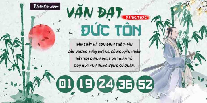 Văn Đạt Đức Tôn 06/03/2024