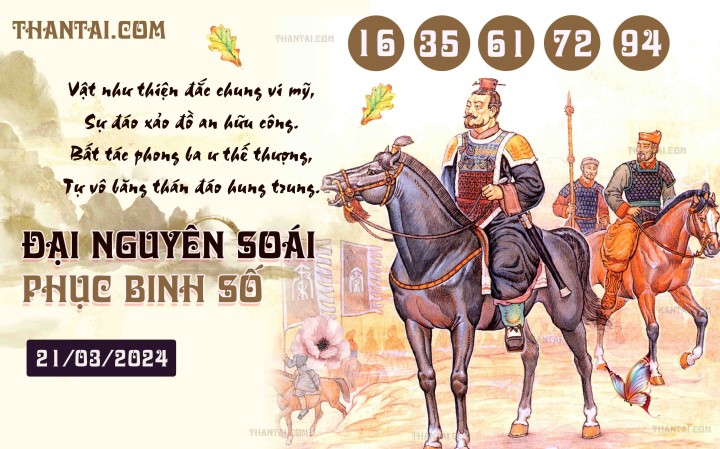 Đại Nguyên Soái 06/03/2024