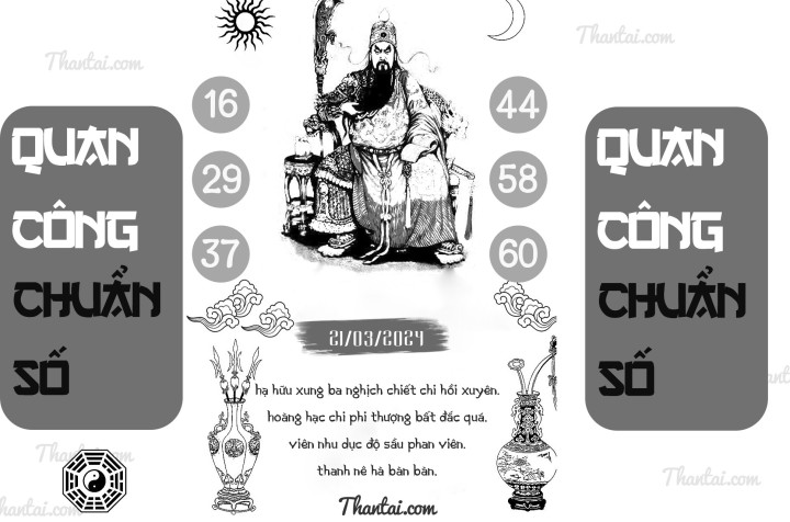QUAN CÔNG CHUẨN SỐ 06/03/2024