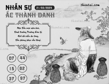 NHẪN SỰ ẮC THÀNH DANH 21/03/2024