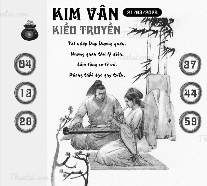 KIM VÂN KIỀU TRUYỀN 06/03/2024