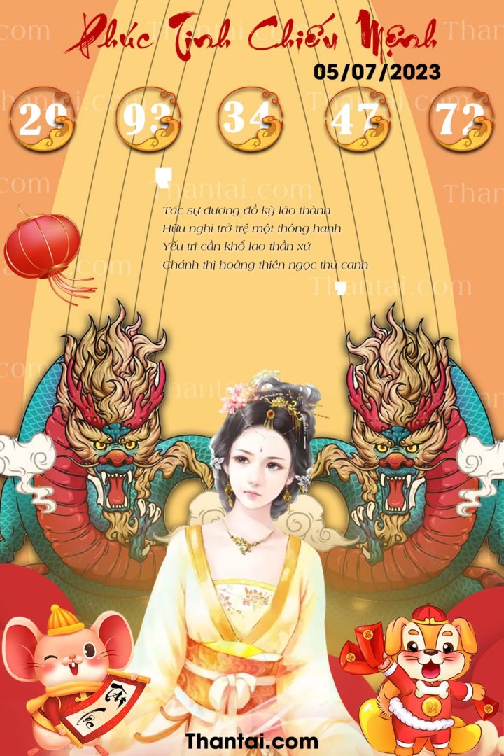 Phúc Tinh Chiếu Mệnh 20/06/2023