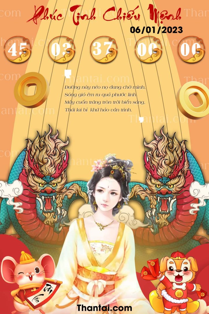 Phúc Tinh Chiếu Mệnh 01/01/2023
