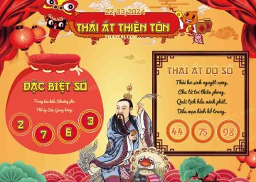 Thái Ất Thiên Tôn 22/03/2024