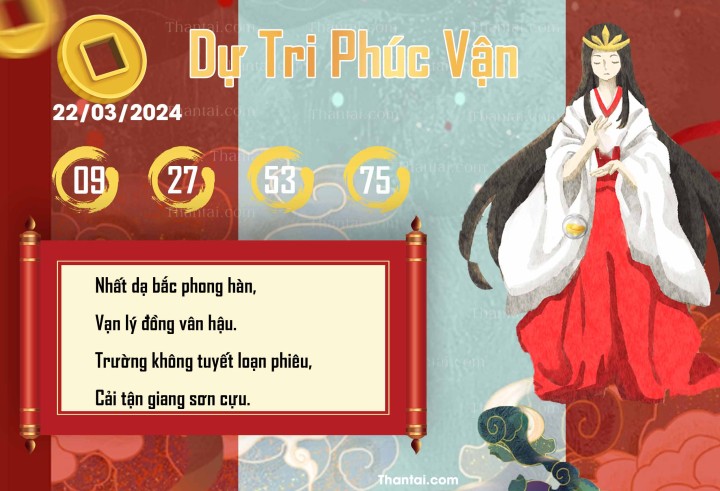 DỰ TRI PHÚC VẬN 07/03/2024