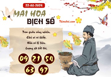 Mai Hoa Dịch Số 22/03/2024