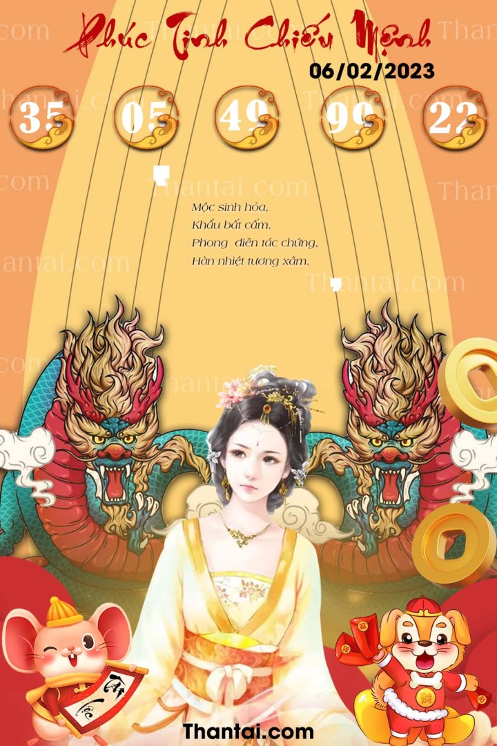 Phúc Tinh Chiếu Mệnh 22/01/2023