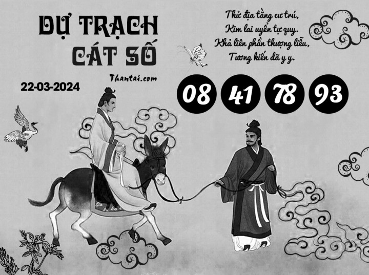DỰ TRẠCH CÁT SỐ 07/03/2024