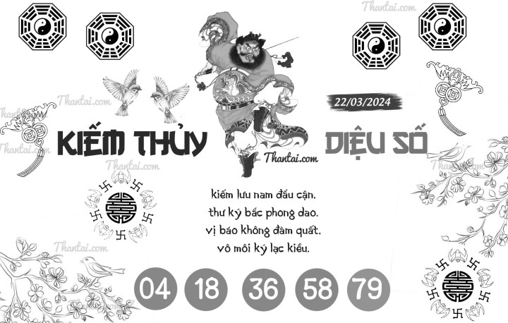 KIẾM THỦY DIỆU SỐ 07/03/2024