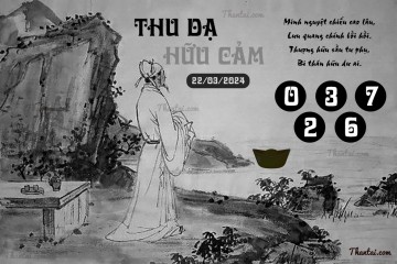 THU DẠ HỮU CẢM 22/03/2024