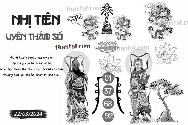 NHỊ TIÊN UYÊN THÂM SỐ 07/03/2024