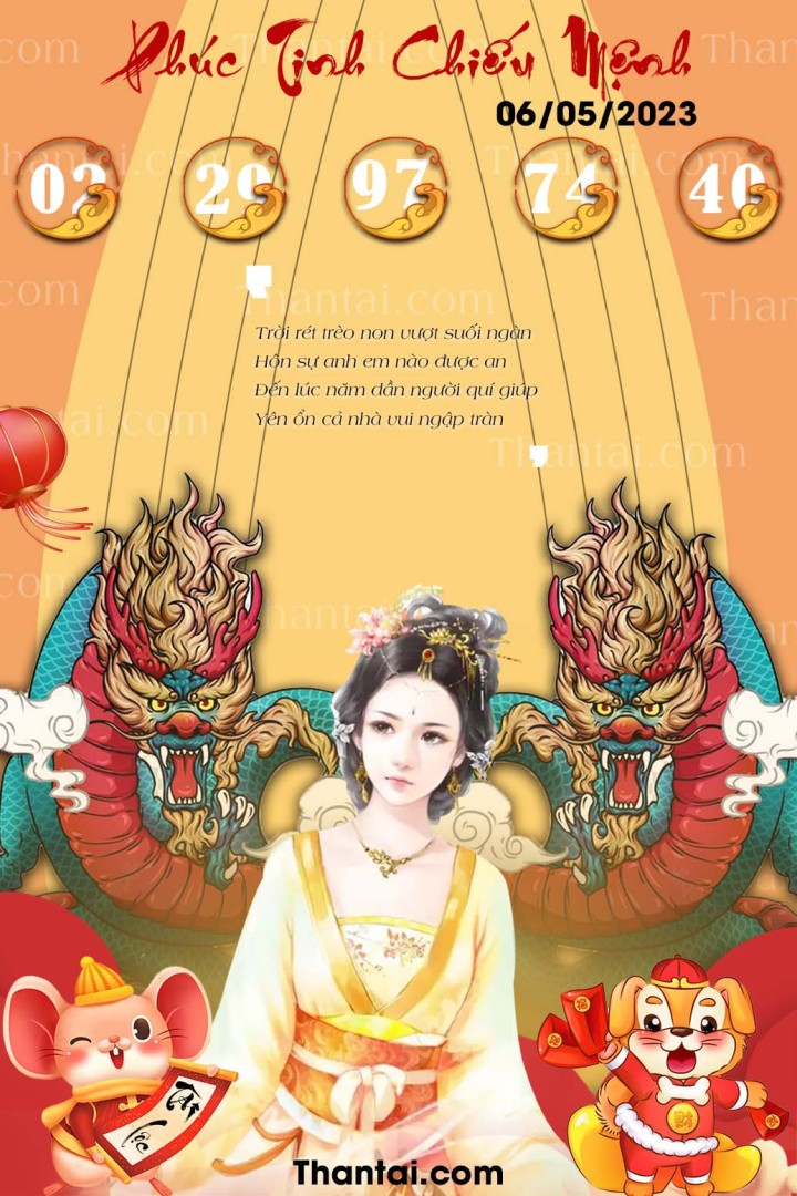 Phúc Tinh Chiếu Mệnh 21/04/2023