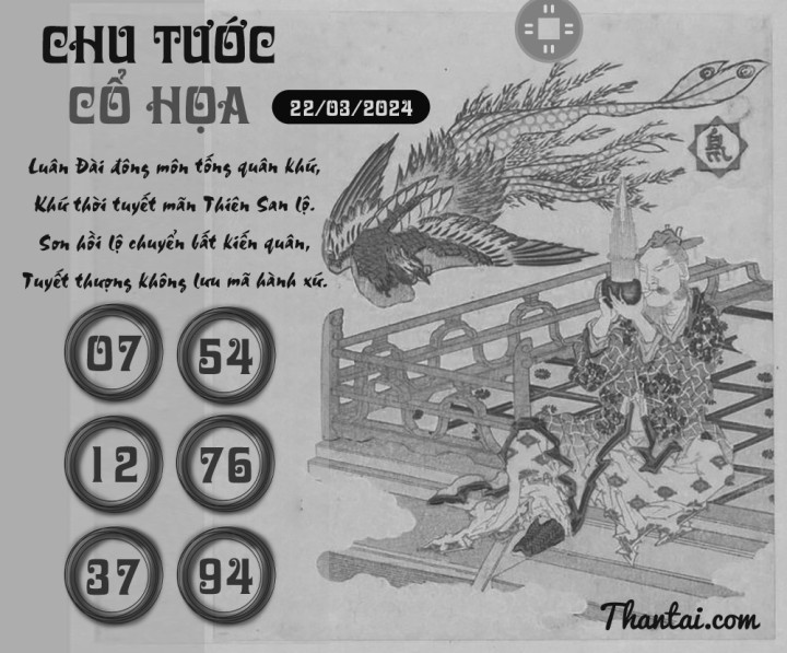 CHU TƯỚC CỔ HỌA 07/03/2024
