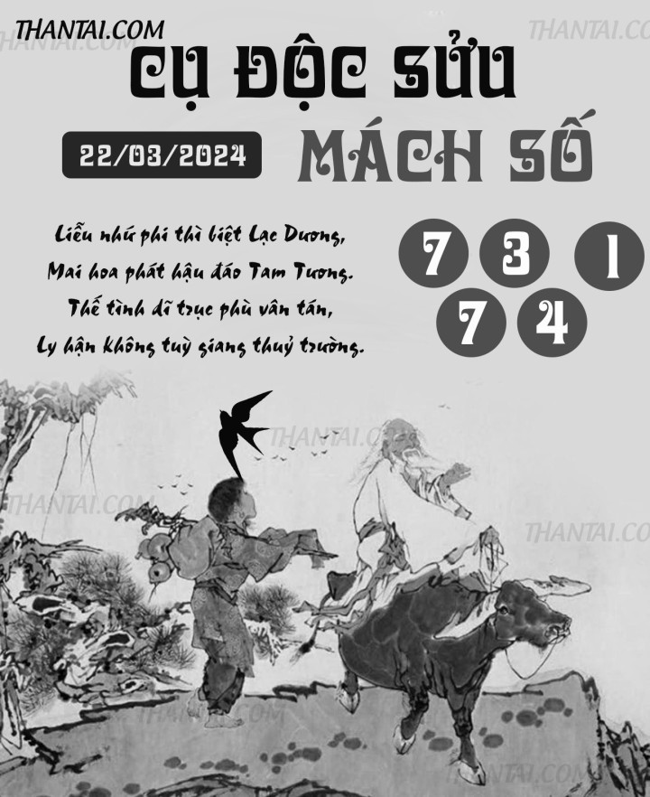 CỤ ĐỘC SỬU MÁCH SỐ 07/03/2024