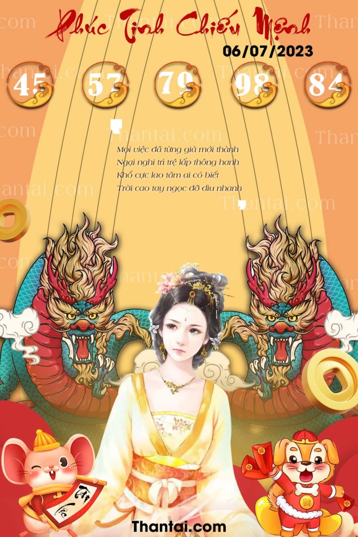 Phúc Tinh Chiếu Mệnh 21/06/2023