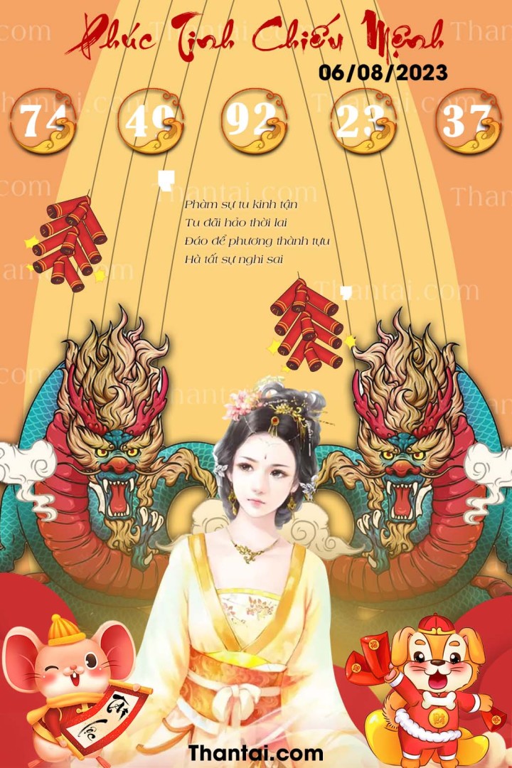 Phúc Tinh Chiếu Mệnh 22/07/2023