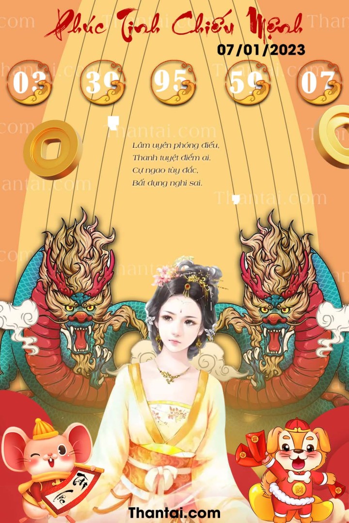 Phúc Tinh Chiếu Mệnh 01/01/2023