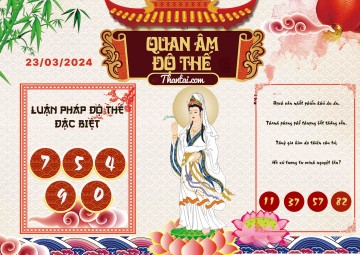 Quan Âm Độ Thế 23/03/2024