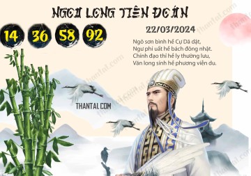 Ngọa Long Tiên Đoán 23/03/2024