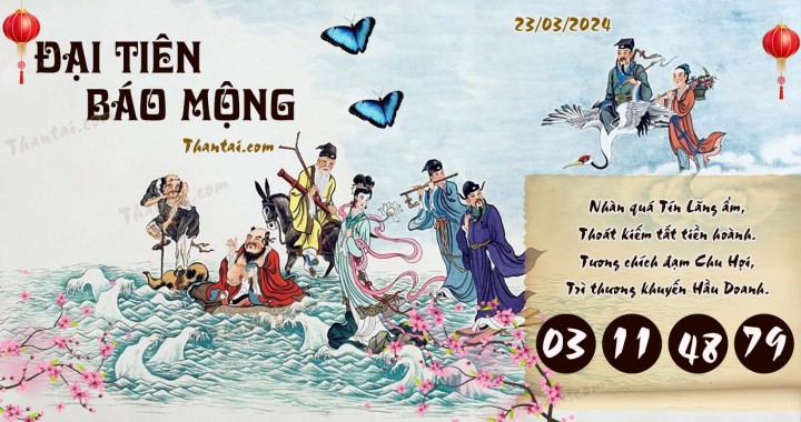 Đại Tiên Báo Mộng 08/03/2024