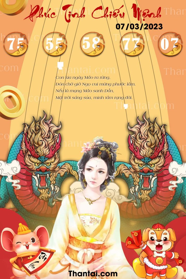 Phúc Tinh Chiếu Mệnh 20/02/2023