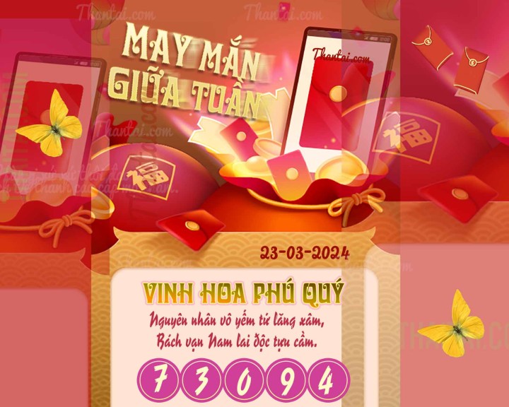 May Mắn Giữa Tuần 08/03/2024